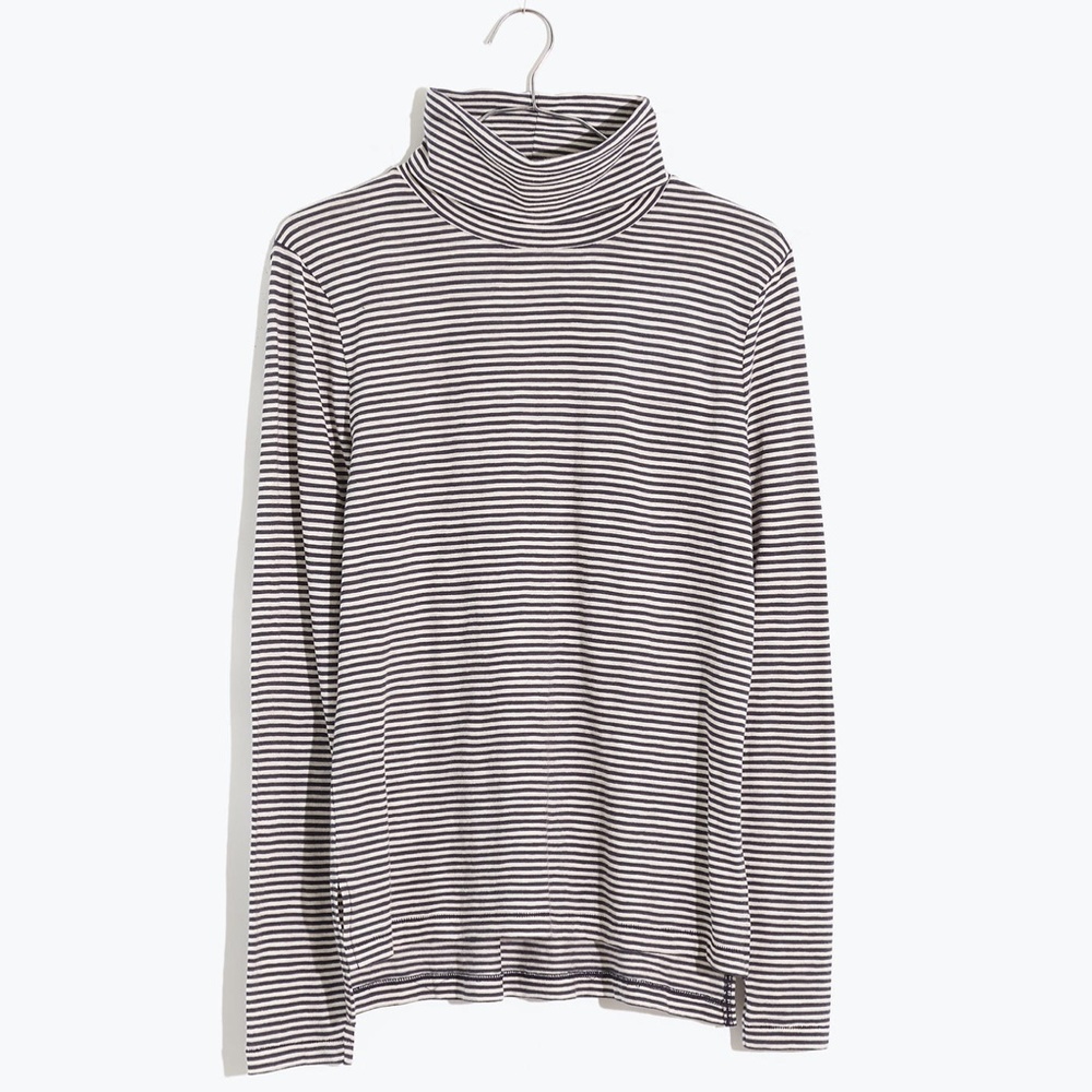 NWT Madewell Whisper Cotton Turtleneck Small - Picture 4 of 4
